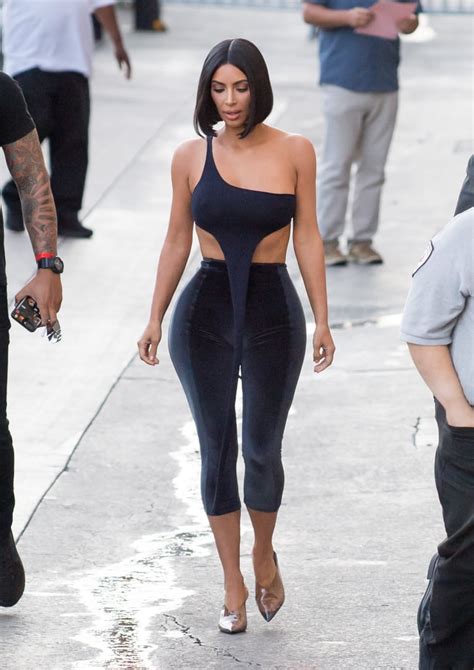 kim kardashian cropped pants.